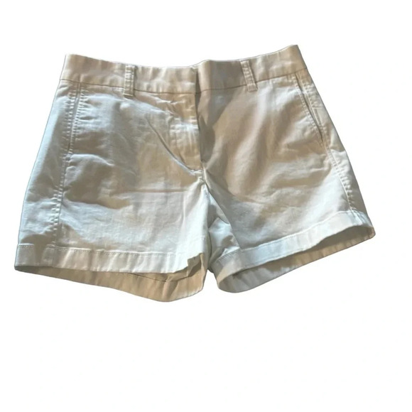J. Crew women's white shorts size 8 - Picture 1 of 4